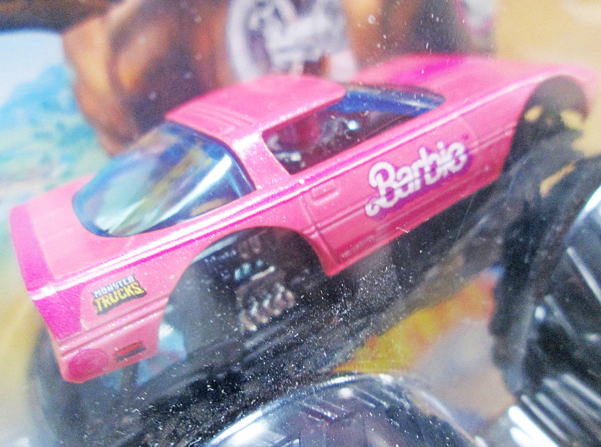 * супер трудно найти * последний *MONSTER TRUCKS Barbie CORVETTE/ Corvette / Barbie / Monster Truck / Secret /to отдых рукоятка to/TH/CHASE