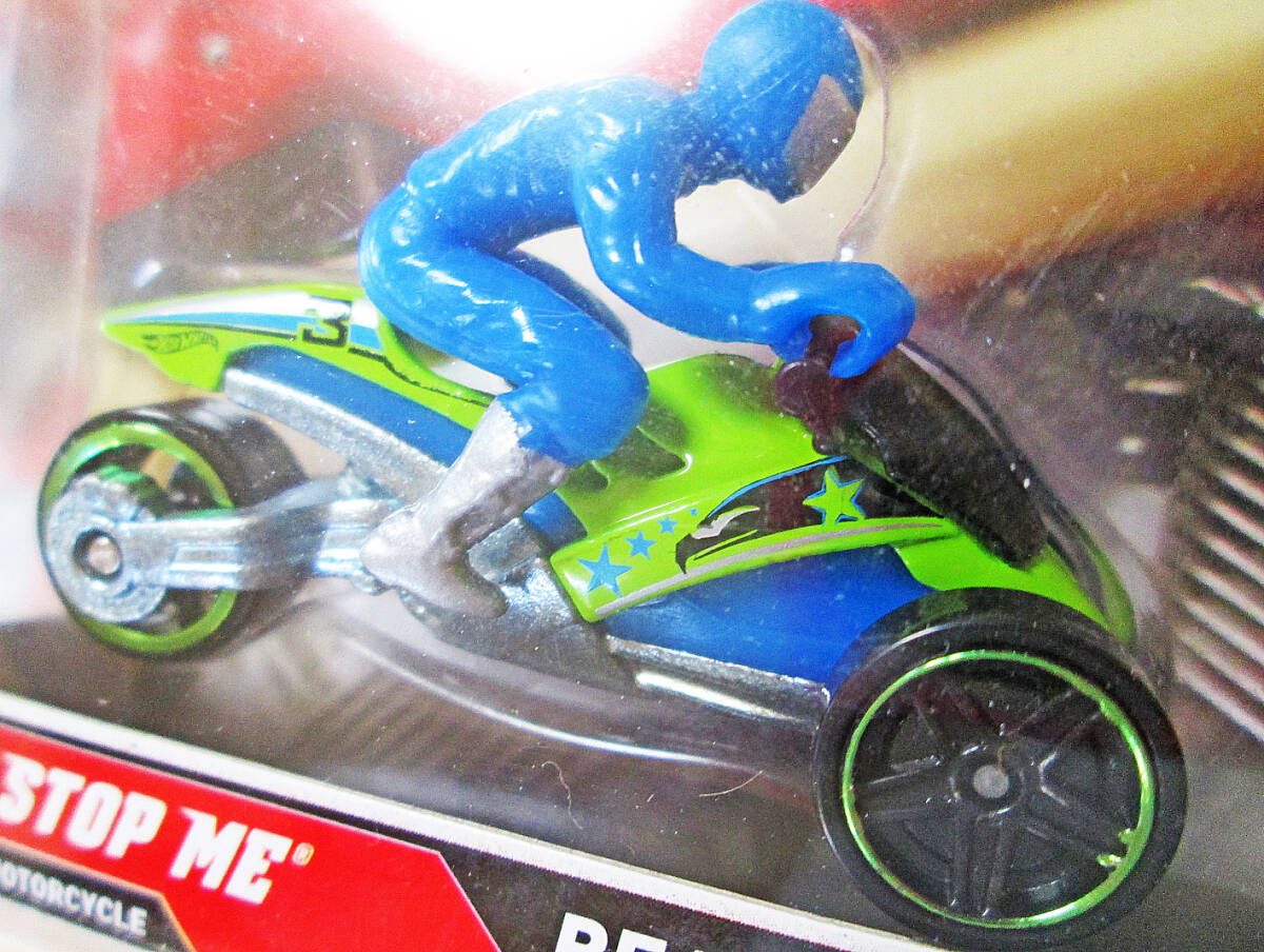 ★初版★日本未発売★Motor Cycles TRI & STOP ME/トライク/バイク/オートバイ/レア/入手困難/希少/マテル/ホットウィール/フィギュア付