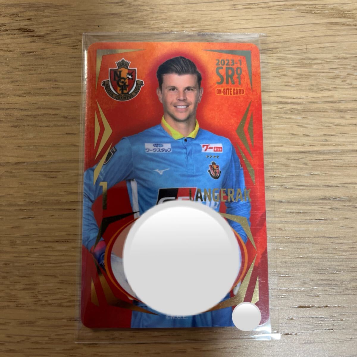 オンサイトカード　名古屋グランパス　ミッチェル　ランゲラック Topps