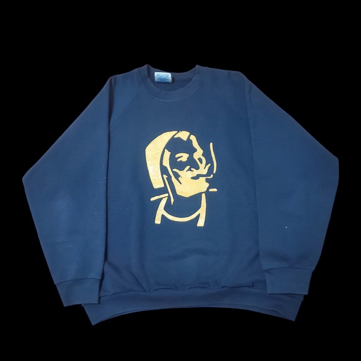 80s 90s ジグザグ スウェット ブラック XL ジグザグマン ZIGZAG 80s 90s ジグザグ スウェット ブラック XL ジグザグマン ZIGZAG