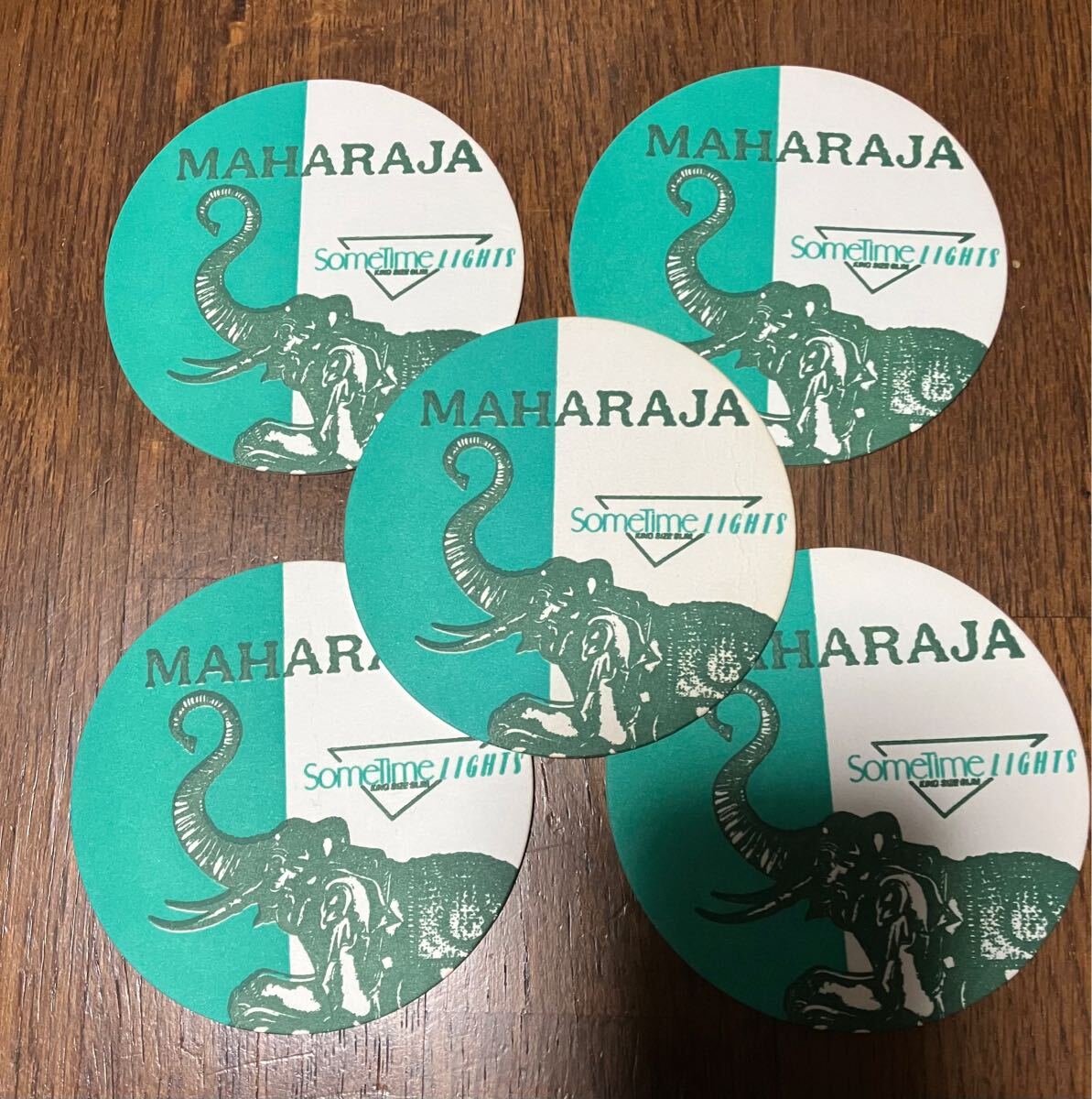 MAHARAJA コースター 5枚セットマハラジャディスコ 希少品