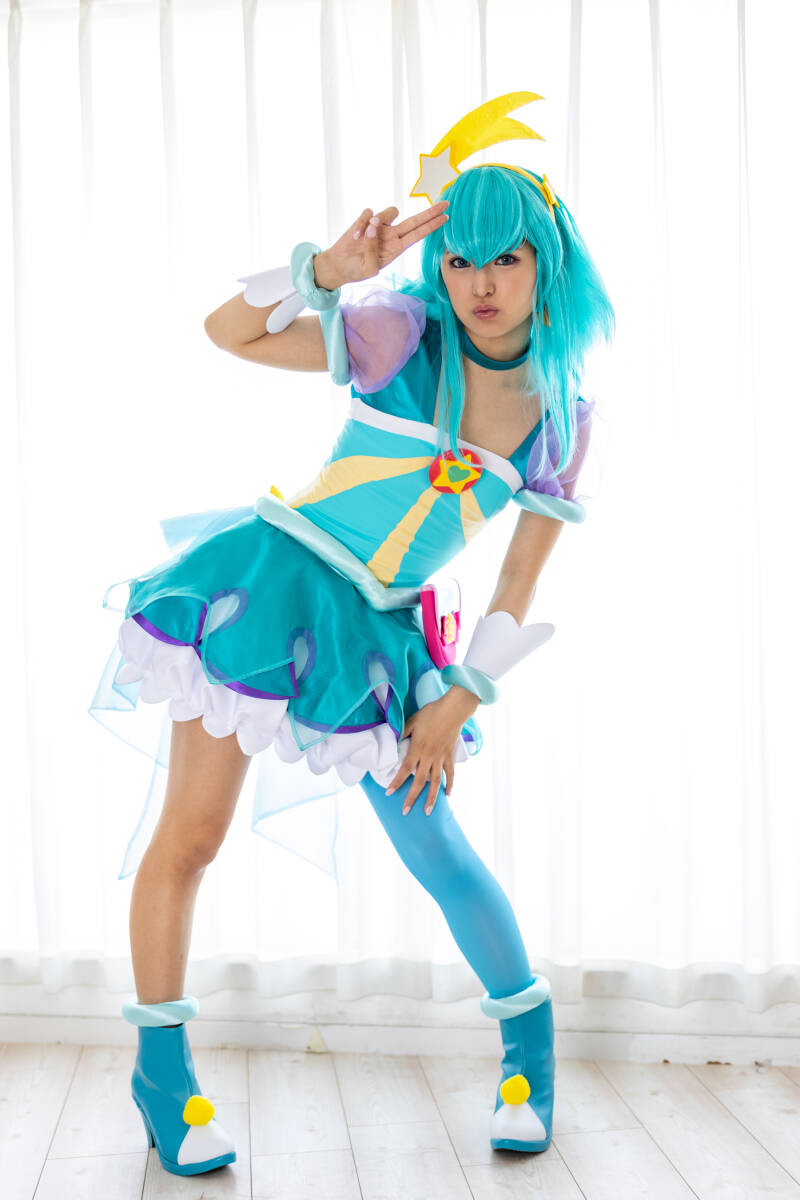 中古コスプレ衣装ウイッグ付き】キュアミルキー スター 中古コスプレ衣装ウイッグ付き】キュアミルキー スター