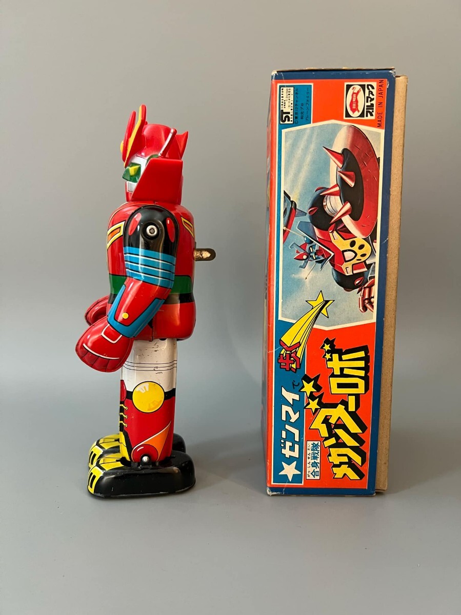 当時物☆メカンダーロボ☆ゼンマイ ブルマーク・ブリキ・歩行 当時物☆メカンダーロボ☆ゼンマイ ブルマーク・ブリキ・歩行
