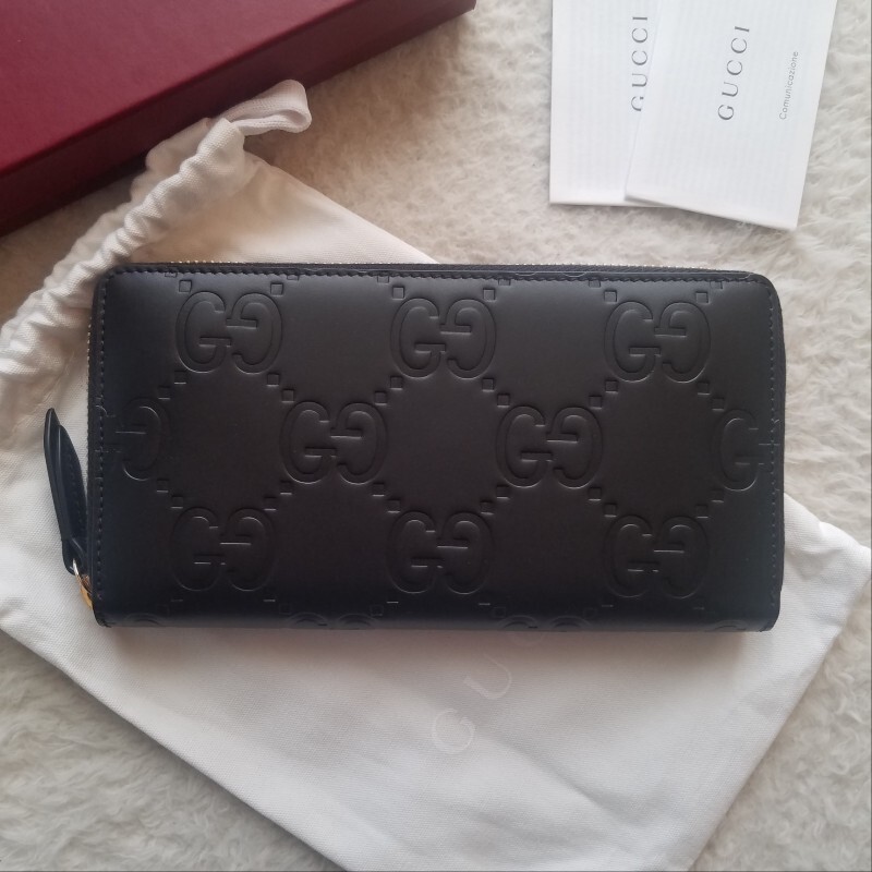 新品 GUCCI グッチ GGレザー ジップ アラウンド ウォレット 長 新品 GUCCI グッチ GGレザー ジップ アラウンド ウォレット 長