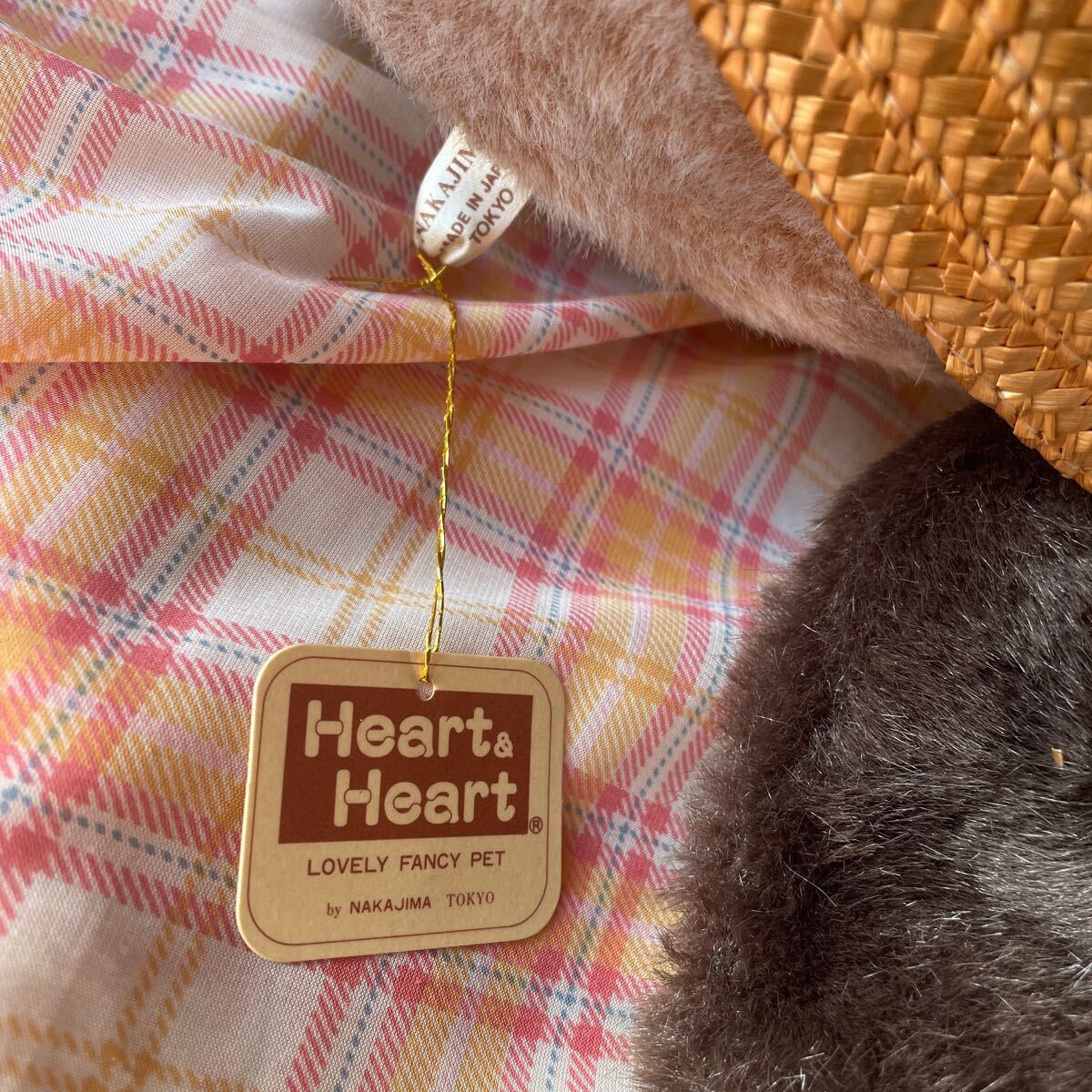 福たぬき とっくりたん Heart&Heart タグ付 ナカジマ ぬいぐるみ 福たぬき とっくりたん Heart&Heart タグ付 ナカジマ ぬいぐるみ