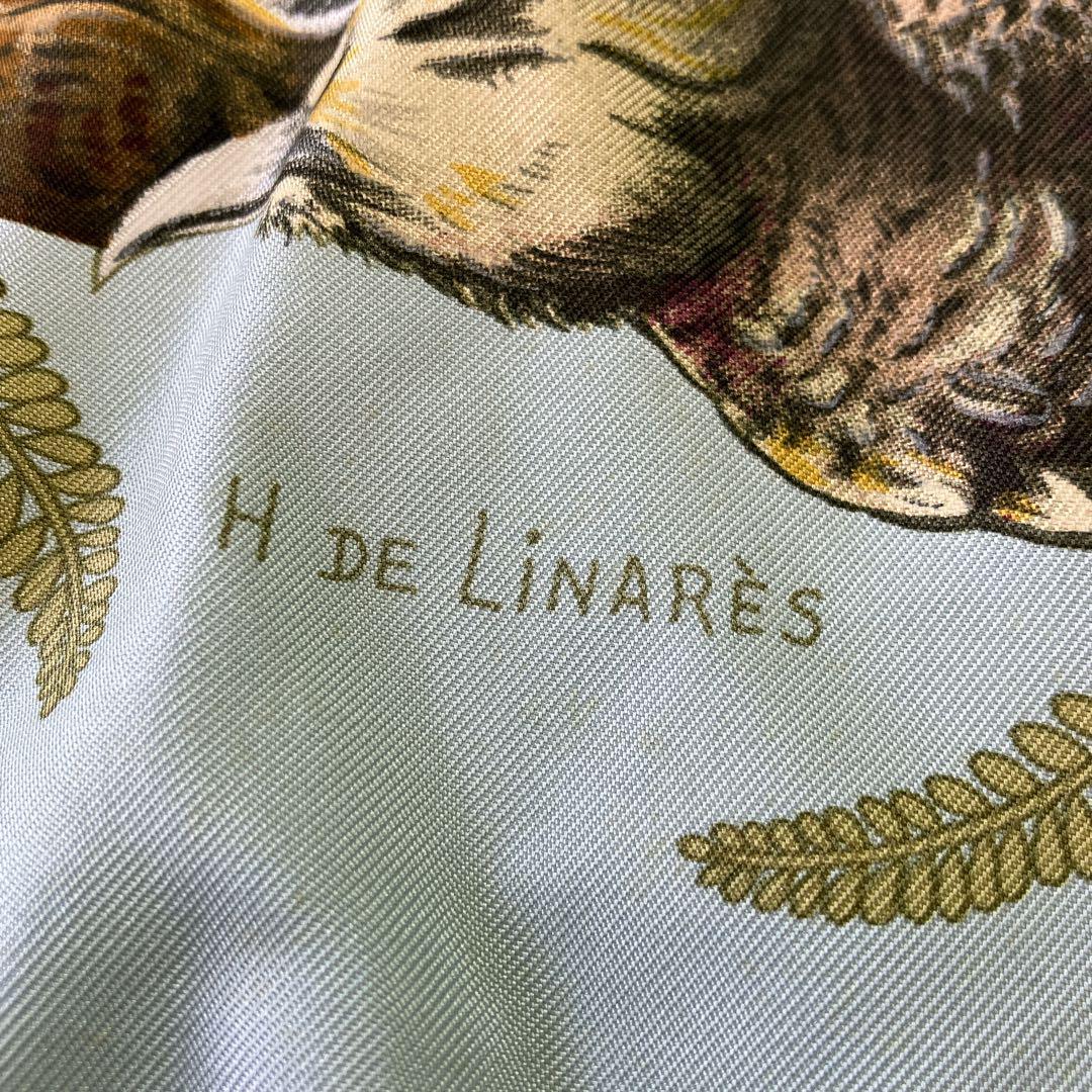 HERMES エルメス 『H de LINARES リナレス スカーフ柄 HERMES エルメス 『H de LINARES リナレス スカーフ柄