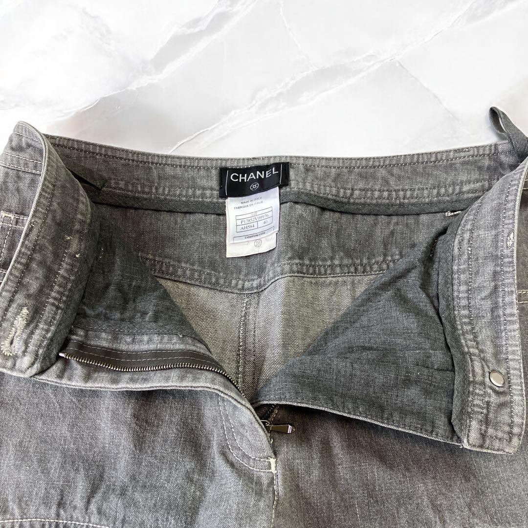 CHANELシャネル フレアパンツ ベルボトム ベルボトムジーンズ CHANELシャネル フレアパンツ ベルボトム ベルボトムジーンズ