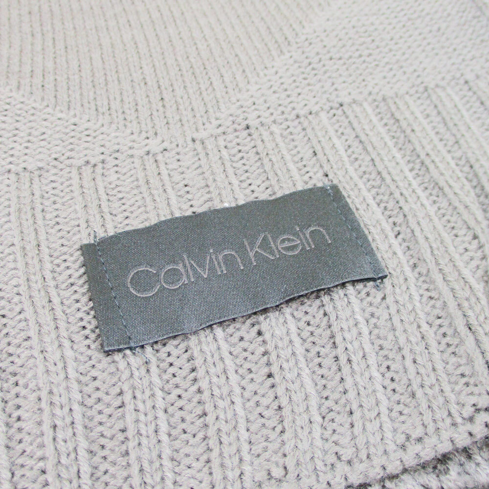  muffler Calvin Klein HKC83288 387 серый примерно 22x170cm/ бесплатная доставка почтовая доставка 