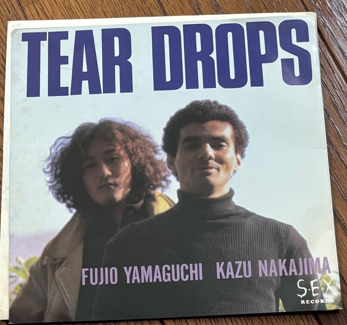 TEAR DROPS ティアドロップス　レコード　自主盤　自主制作盤　山口富士夫　いきなりサンシャイン　和モノ　ロック
