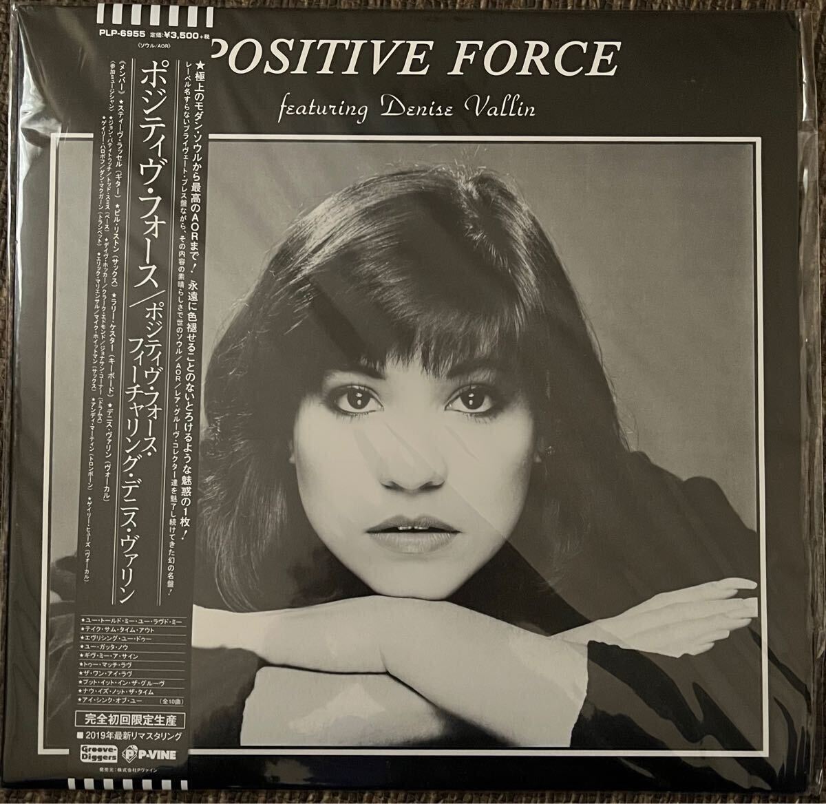 Positive Force Featuring Denise Vallin レコード LP Groove-Diggers PLP-6955 Rock Funk Soul AOR