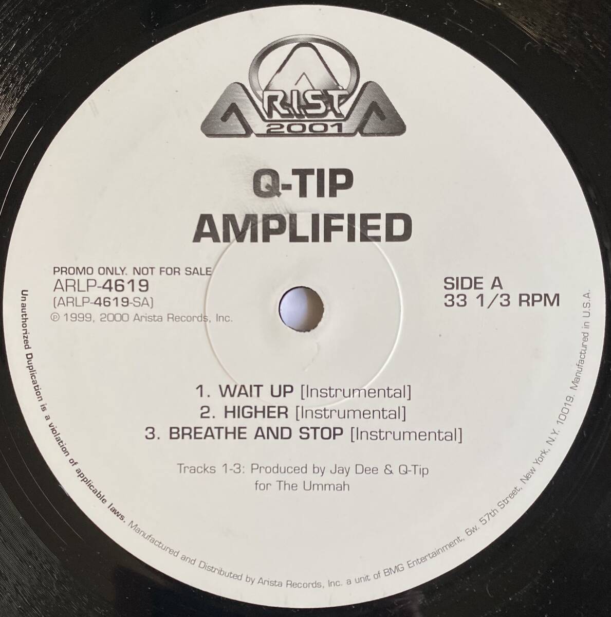  jacket есть instrument запись Q-TIP / Amplified Instrumental J DILLA JAY DEE UMMAH A TRIBE CALLED QUEST