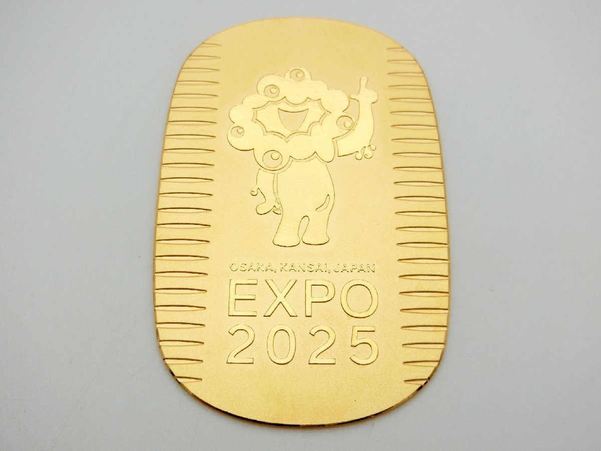 □中古 大阪・関西万博 公式ライセンス 小判 純金 999 K24 □中古 大阪・関西万博 公式ライセンス 小判 純金 999 K24