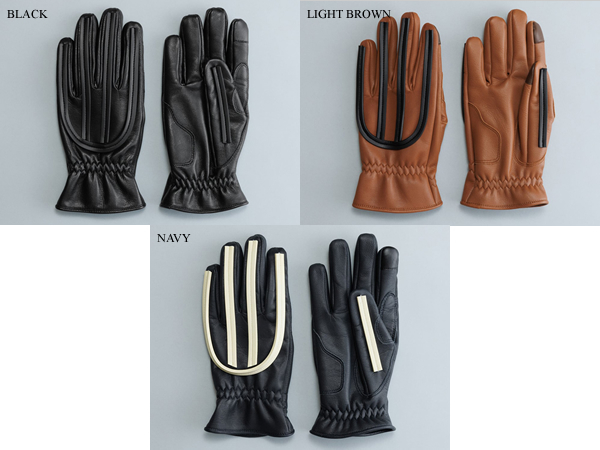PELLE:K BIKE GLOVES EMU LIGHT BROWN 23cm/ペレックバイクグローブエミュー茶色moto3ミニモトmoto4レザーグローブタッチパネル対応vmx舊車