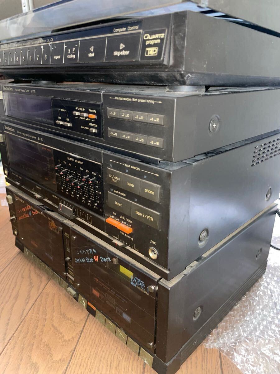 RBT110a ジャンク Technics テクニクス システムコンポ SL-Q6 RS RBT110a ジャンク Technics テクニクス システムコンポ SL-Q6 RS