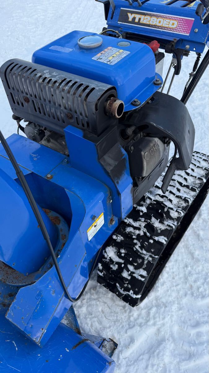 道内 引取限定 ヤマハ除雪機 YT1280ED 12馬力 未点検 全動作確認 道内 引取限定 ヤマハ除雪機 YT1280ED 12馬力 未点検 全動作確認