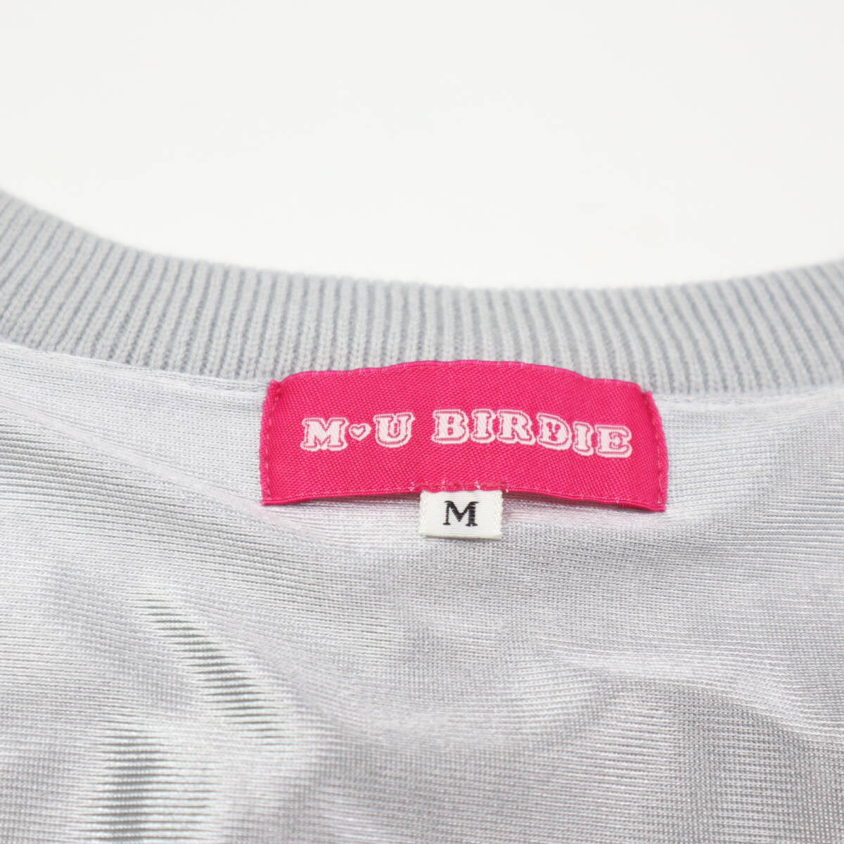 MU BIRDIE MUバーディー ミエコ ウエサコ　蓄熱保温インナー付きニットベスト/レディース/Mサイズ_画像7