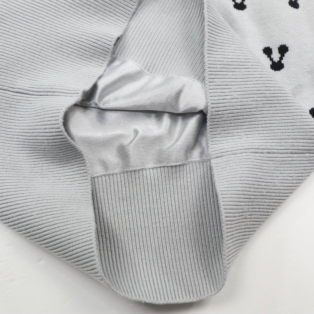 MU BIRDIE MUバーディー ミエコ ウエサコ　蓄熱保温インナー付きニットベスト/レディース/Mサイズ_画像4