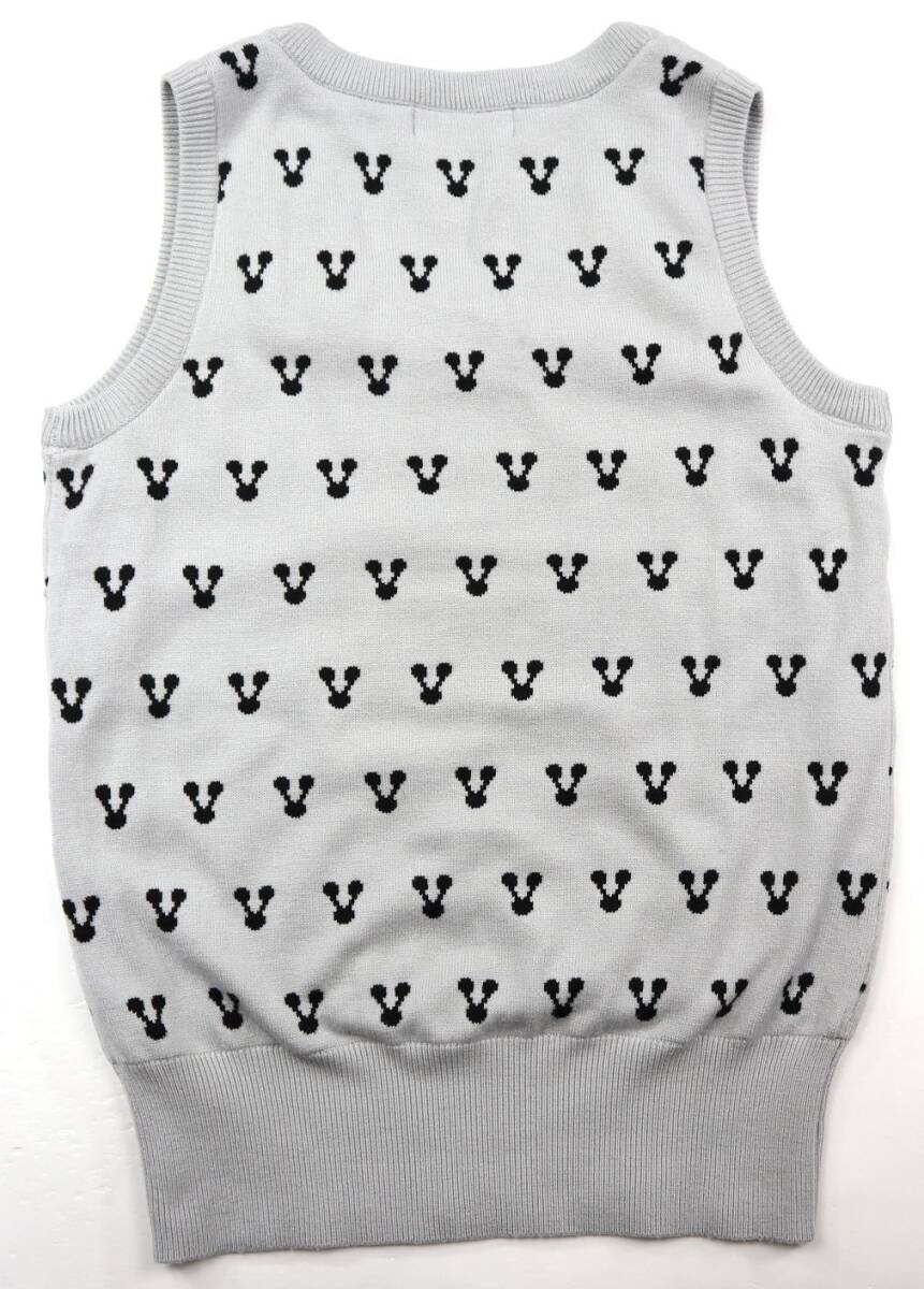 MU BIRDIE MUバーディー ミエコ ウエサコ　蓄熱保温インナー付きニットベスト/レディース/Mサイズ_画像2