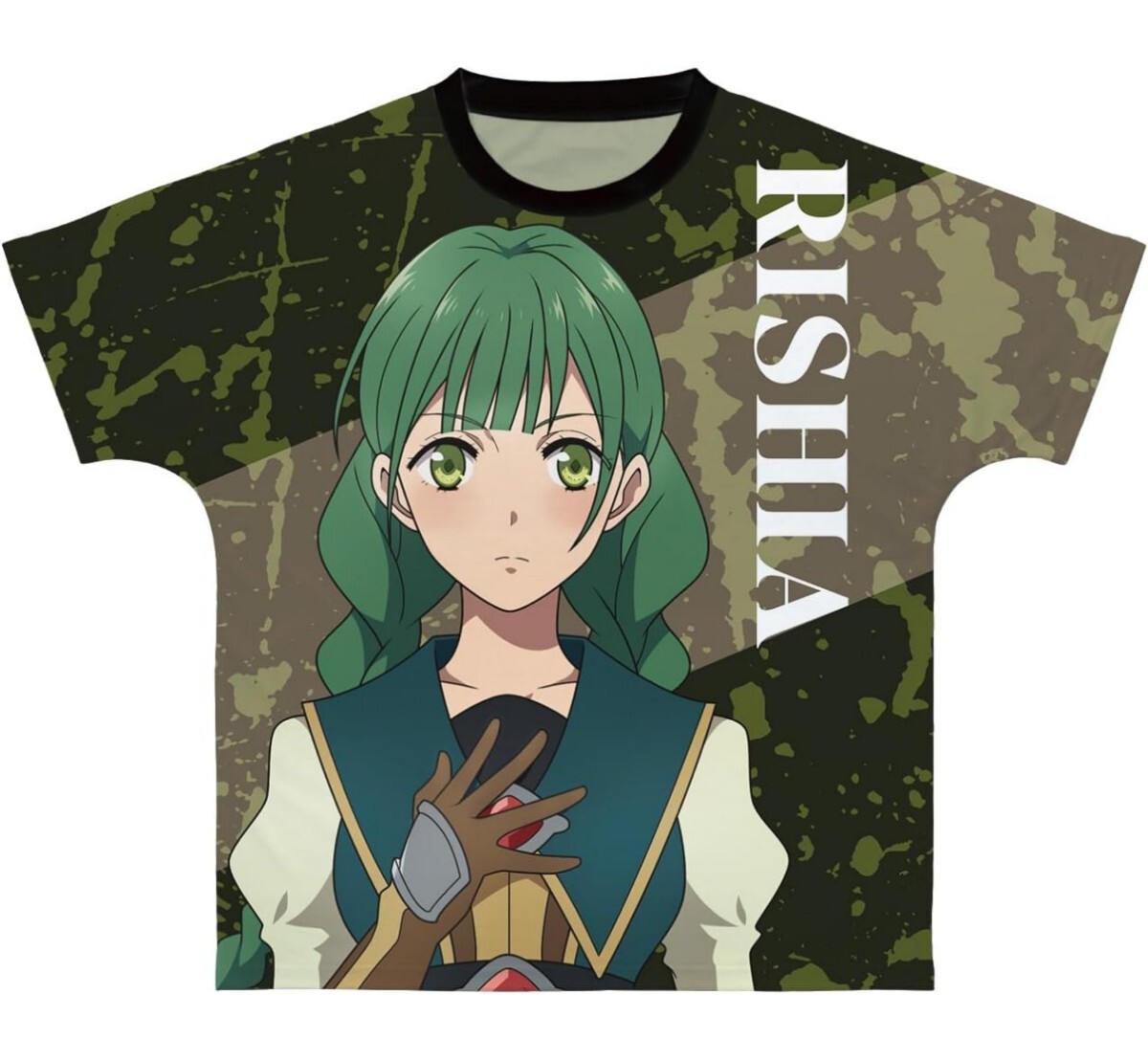 TVアニメ 盾の勇者の成り上がり season3 リーシア Ani Art aqua label フルグラフィックTシャツ アルマビアンカ ユニセックス XXLサイズ