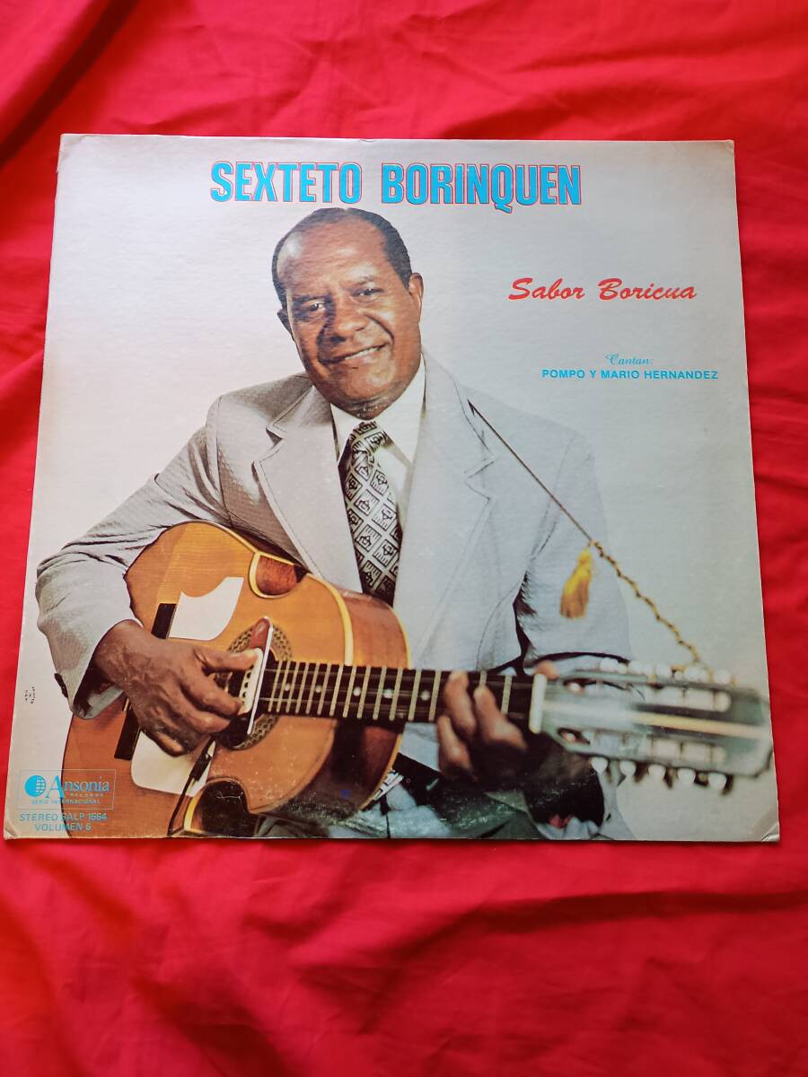 その他 Sabor boricua by Sexteto Borinquen Vol. 6 LP ANSONIA RECORDS