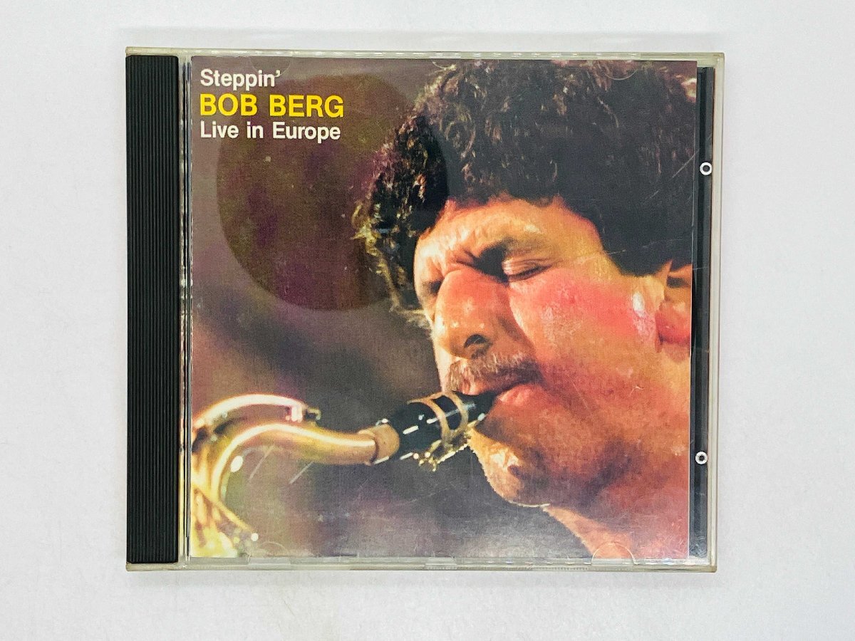 即決CD BOB BERG / STEPPIN' / Live in Europe / ボブ・バーグ CD 123178 L04