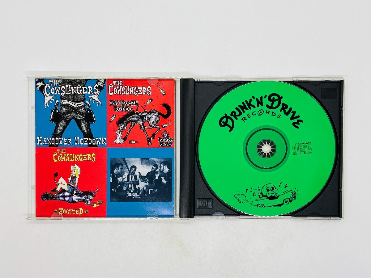 即決CD THE COWSLINGERS「OFF THE WAGON AND BACK IN THE SADDLE」ガレージ カウパンク DND004 L01