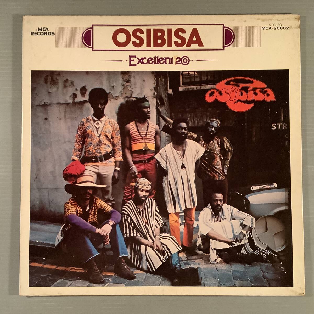 LP(日本盤)●オシビサ/エクセレント20※アフロ・ロック●_画像1