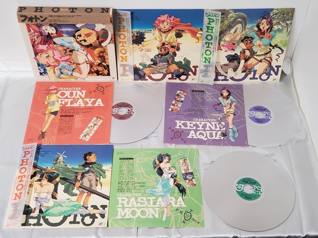 美品 LD-BOX フォトン PHOTON OVA 全6巻6話 御先祖賛江 OVA 全4 美品 LD-BOX フォトン PHOTON OVA 全6巻6話 御先祖賛江 OVA 全4