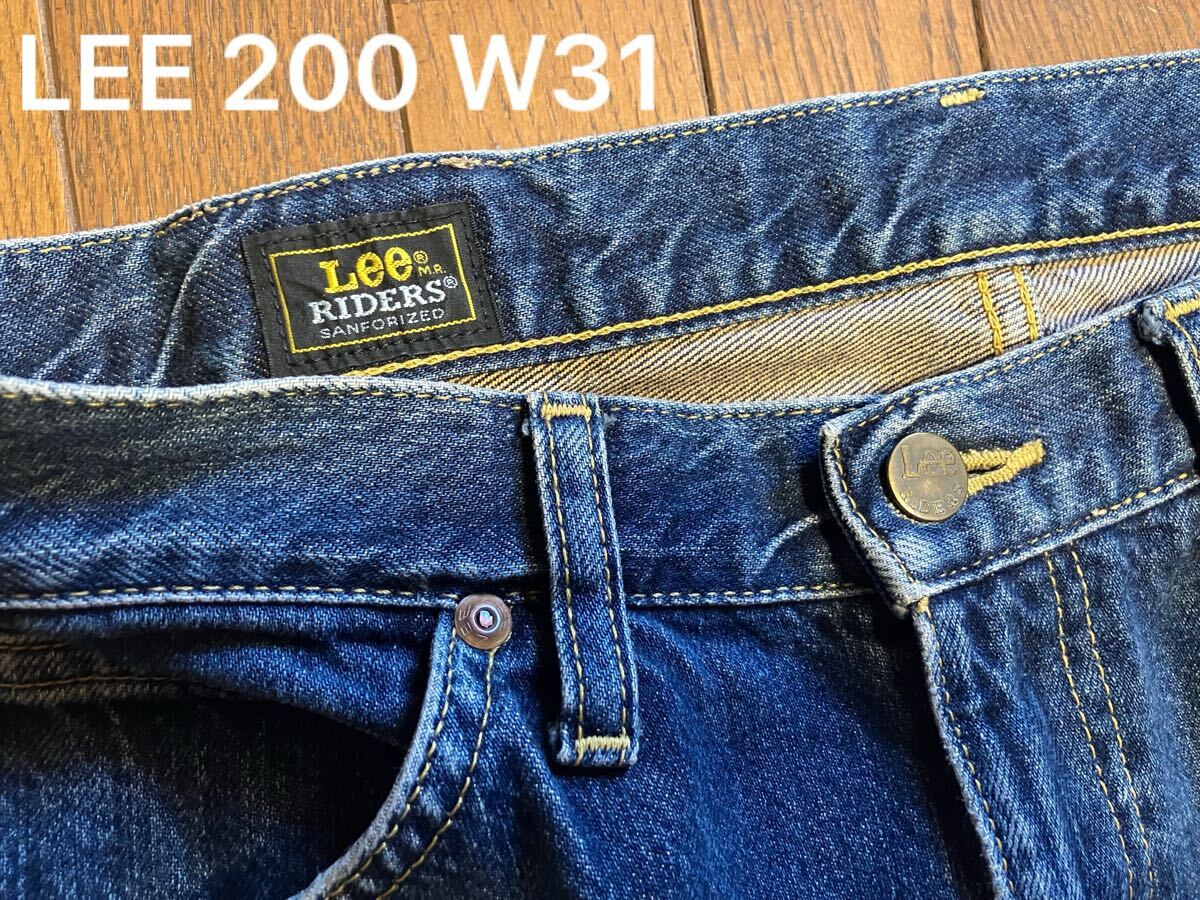 【W31】 Lee Riders 200 フルカット ライダース リー made in japan