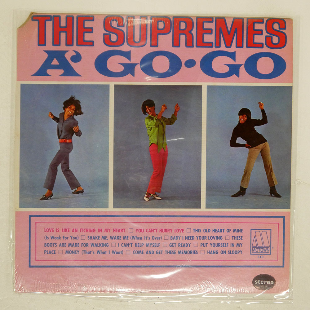 US盤 THE SUPREMES/A’ GO-GO/MOTOWN S649
