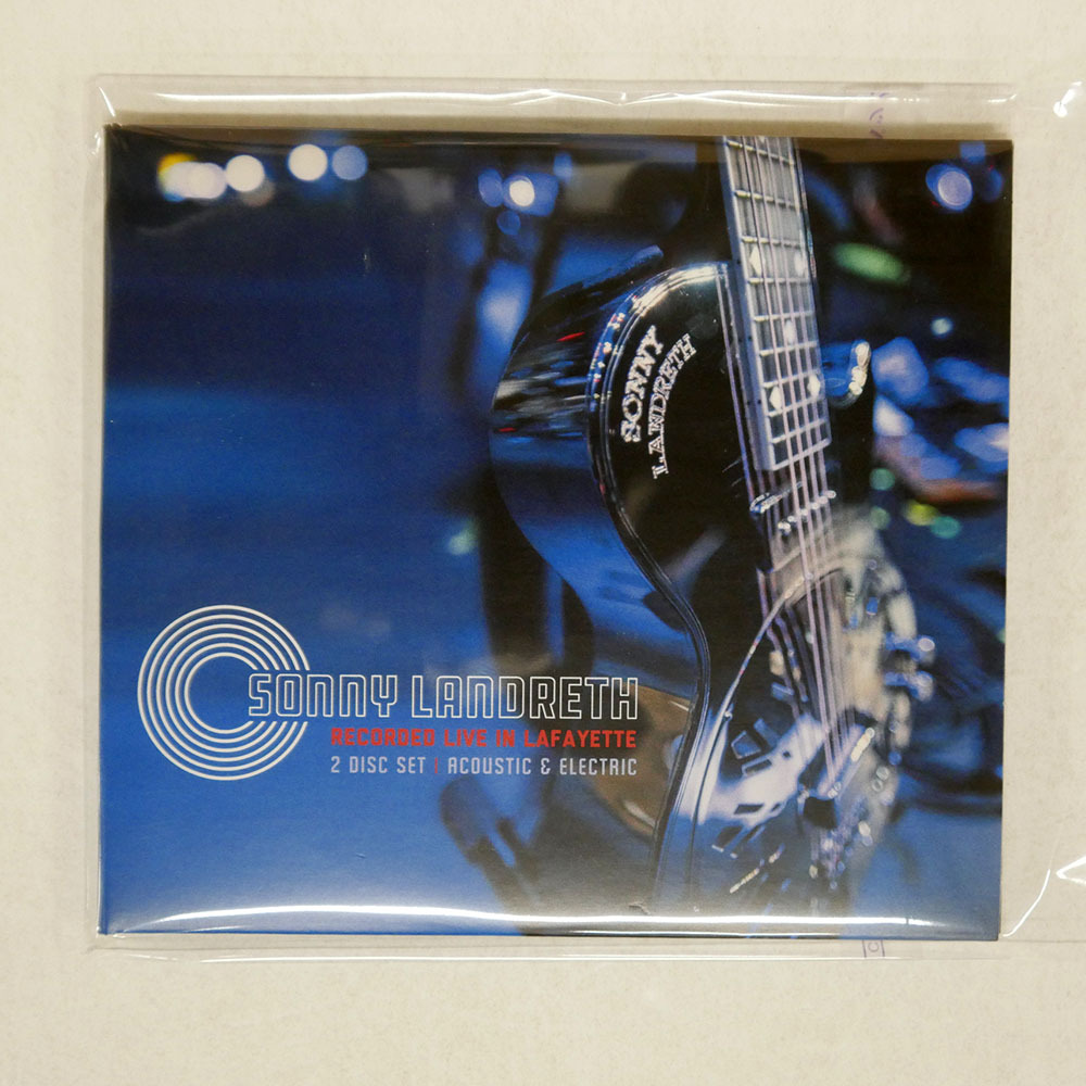 ヨーロッパ盤 SONNY LANDRETH/RECORDED LIVE IN LAFAYETTE/PROVOGUE PRD75232 CD □