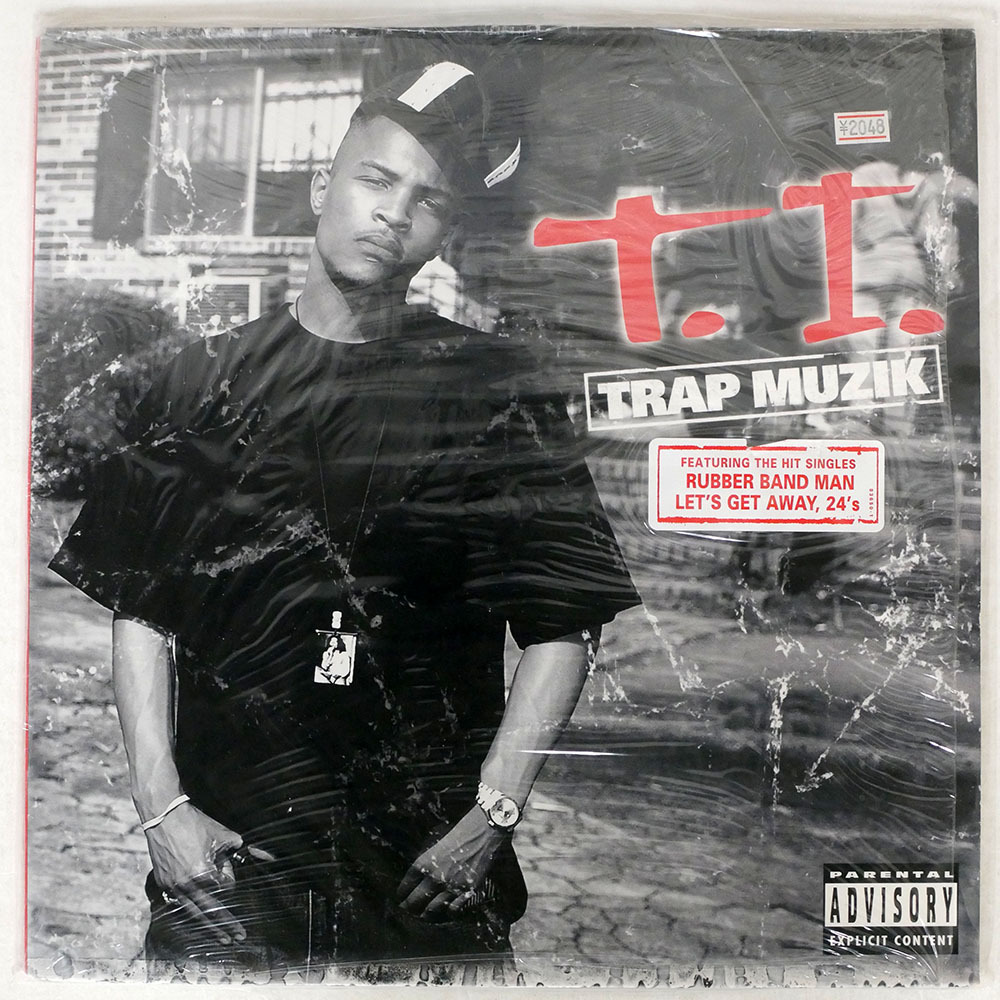 ラップ、ヒップホップ T.I./TRAP MUZIK/ATLANTIC 836501 LP