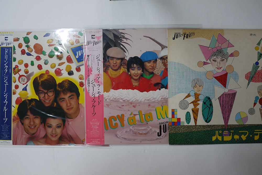 LP、一部帯付き ジュシィ・フルーツ/３枚セット