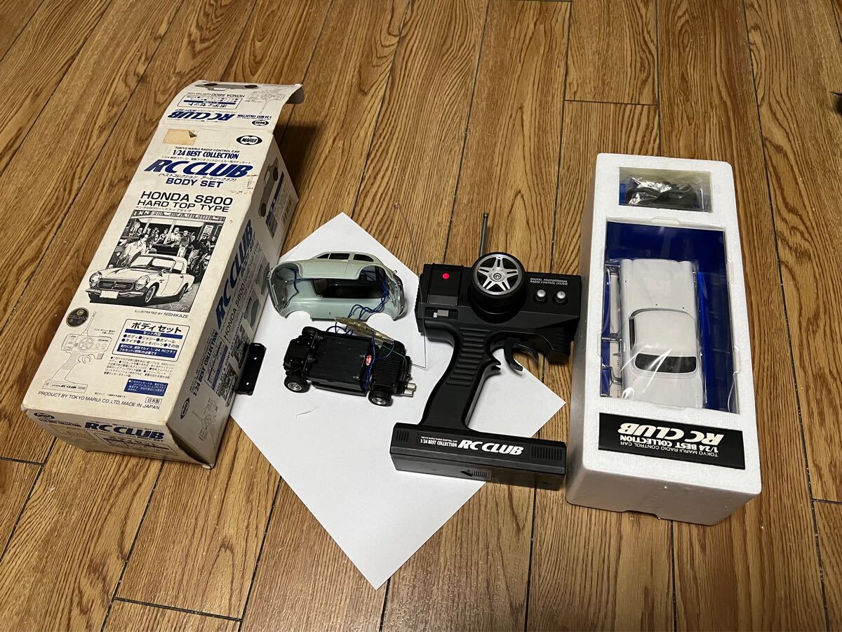 【送料無料】RC CLUB 東京マルイ　フィアット　S800ボディセット未使用