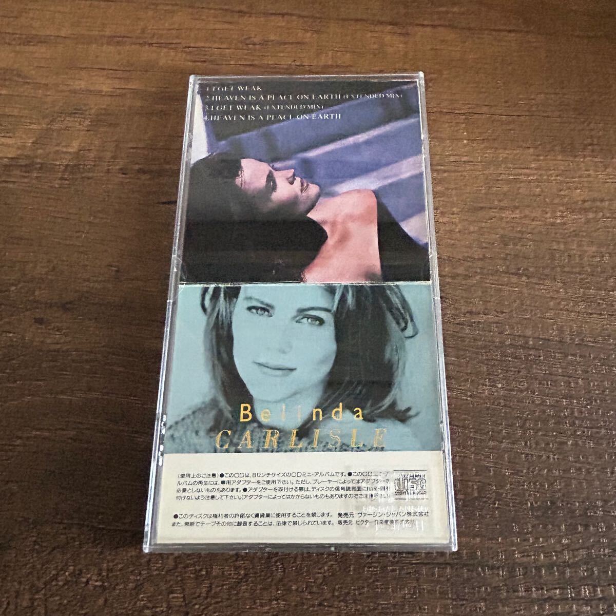 8cm CDシングル Belinda Carlisle ベリンダ・カーライル I get 8cm CDシングル Belinda Carlisle ベリンダ・カーライル I get