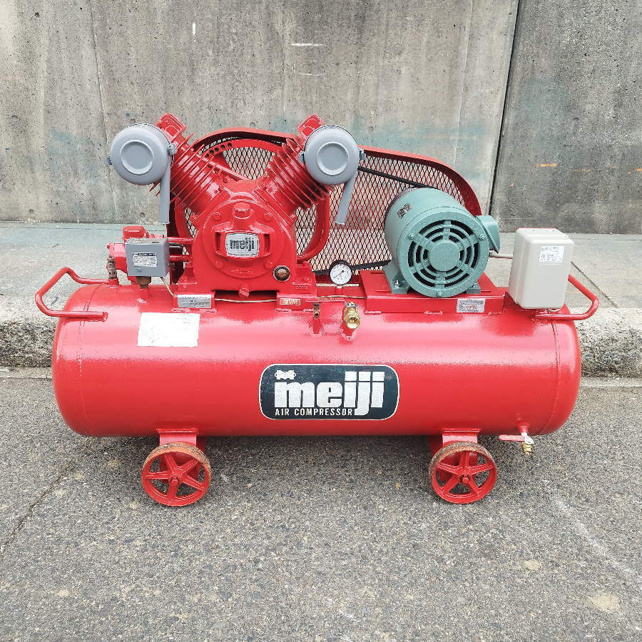 meiji/明治機械 GH-5 レシプロコンプレッサー 3.7kW/5馬力 60Hz