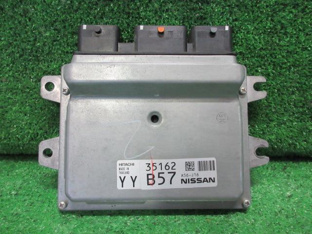 マーチ DBA-K13 エンジン コンピューター X QAB ブリリアントホワイトパール(3P) ニッサン A56-J16 240867