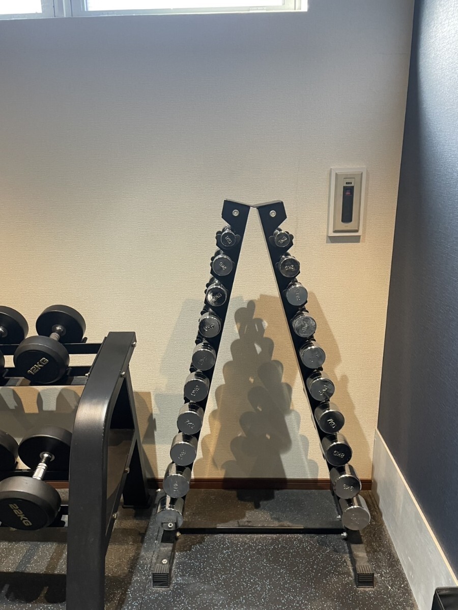 テクノジムダンベルツリー トレーニング フィットネス 筋トレ technogym