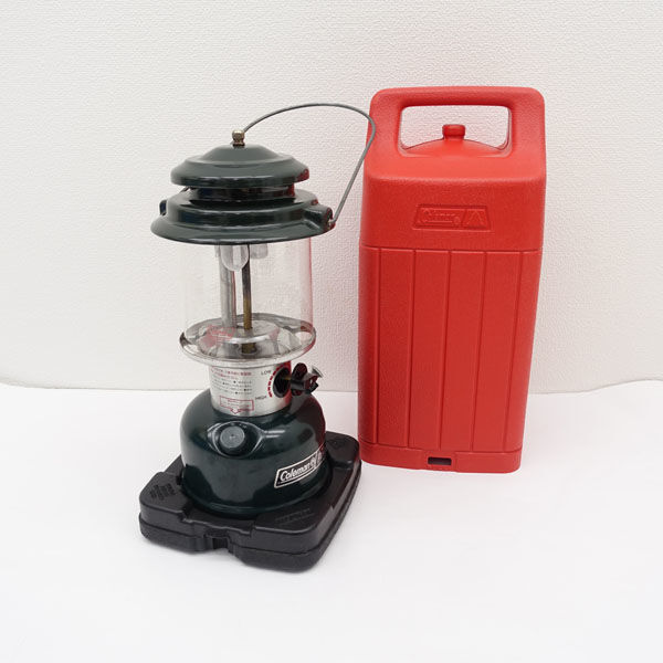 ★ コールマン Powerhouse パワーハウス ツーマントルランタン ケース付き 中古 動作確認済み 290(0220508033)