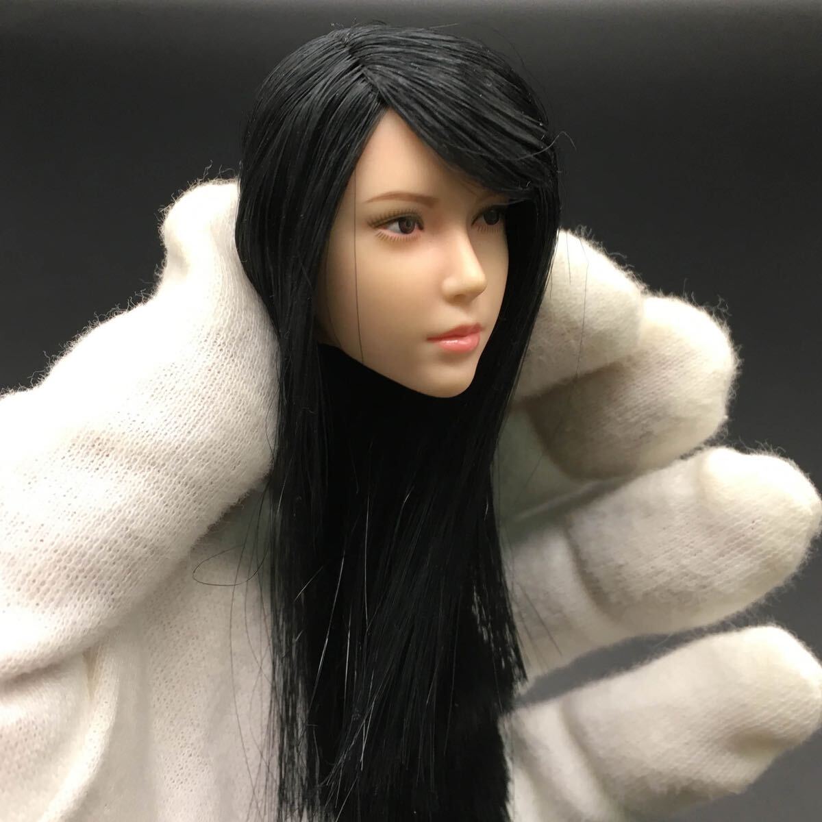 B273 1/6 фигурка head женщина head . шерсть модель редкий товар 12 дюймовый кукла прекрасный девушка OB/TBLeague/Phicen/Jiaou doll элемент body соответствует белый .