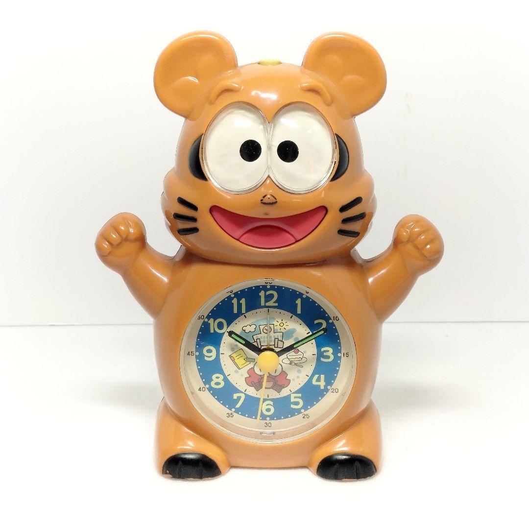 当時物 レア 進研ゼミ 子どもチャレンジ ポコたぬき 目覚まし時計