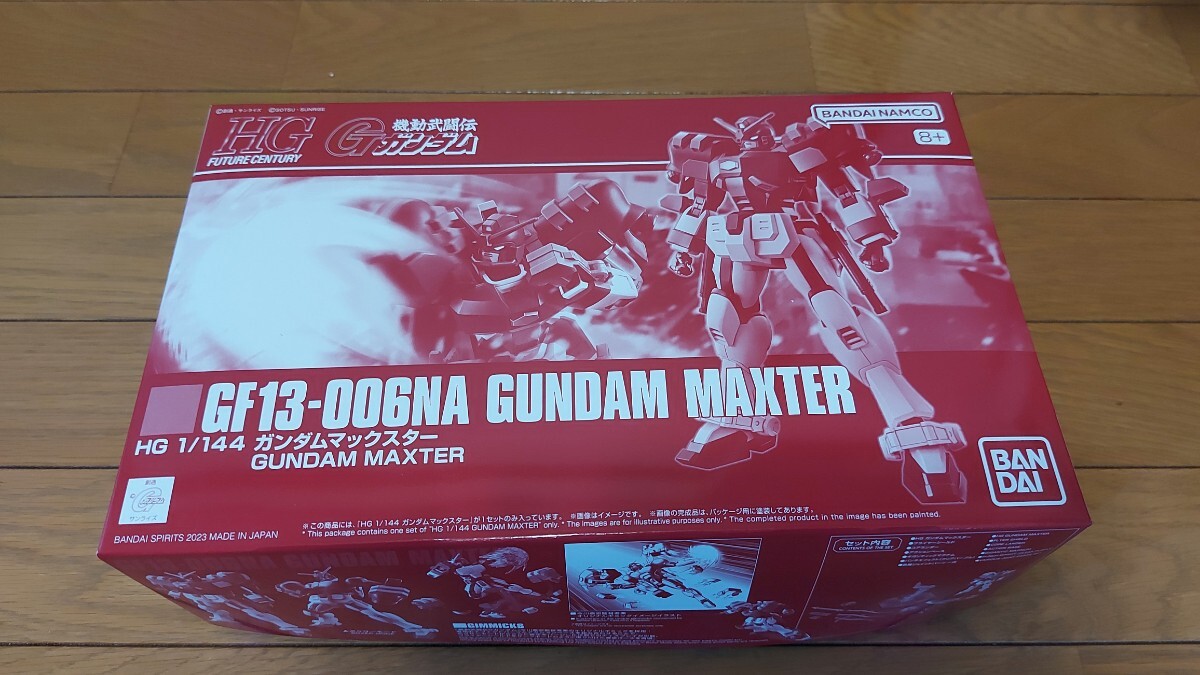 未開封 HG 1/144 ガンダムマックスター 機動武闘伝Gガンダム