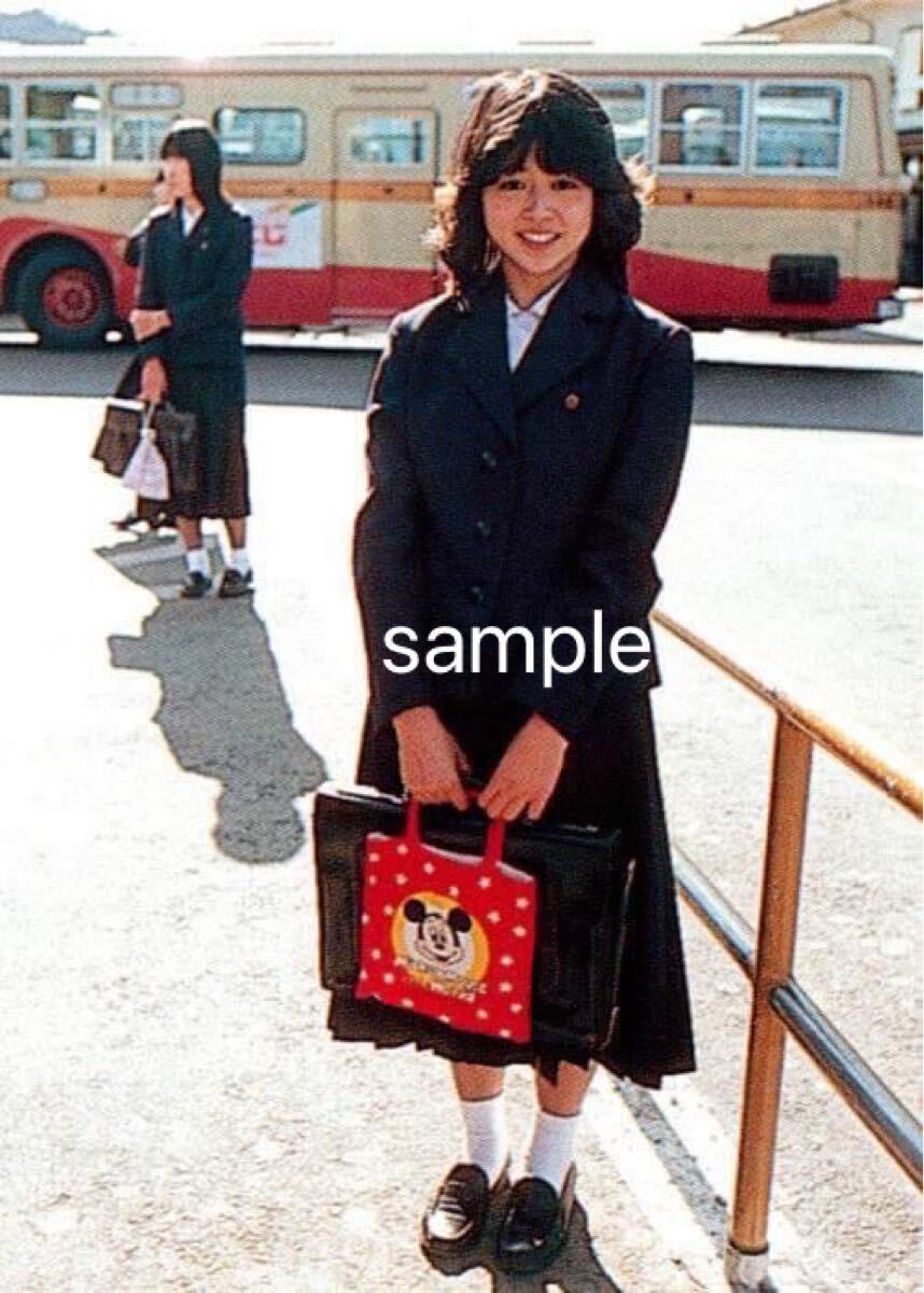 小泉今日子/キョンキョン/津久井高校/1年生/学生服/写真/A4 小泉今日子/キョンキョン/津久井高校/1年生/学生服/写真/A4