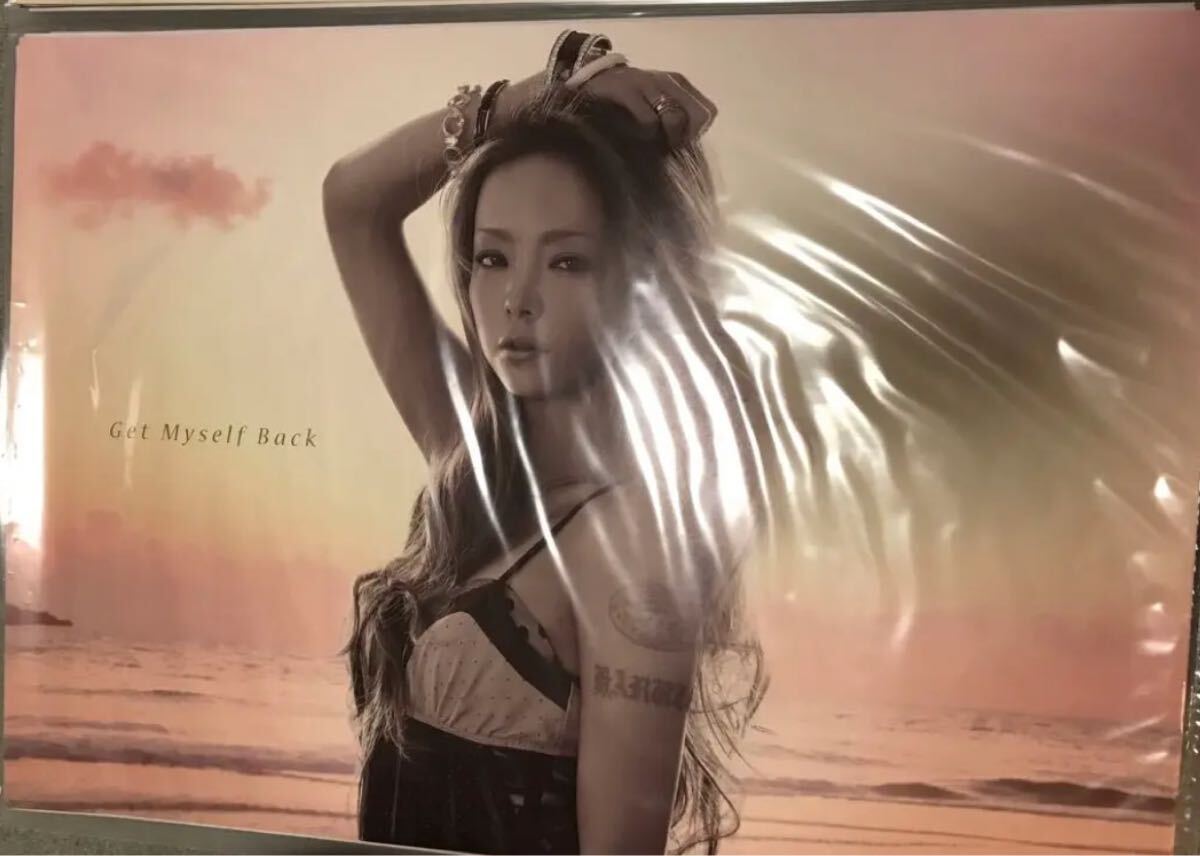 安室奈美恵 非売品ポスター get myself back ゲマセ B2ポスター 安室奈美恵 非売品ポスター get myself back ゲマセ B2ポスター