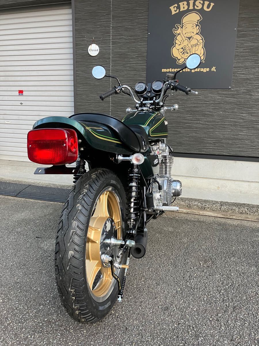 Z750four Z750D1 KZ900 KZ1000 こだわりのフェンダーレス Z750four Z750D1 KZ900 KZ1000 こだわりのフェンダーレス