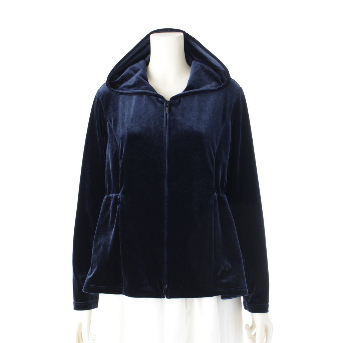ベロアノワール バイ フォクシーニューヨーク VELOUR NOIR by FOXEY NEWYORK 24年 スポーティ パーカー 44834 ネイビー 42
