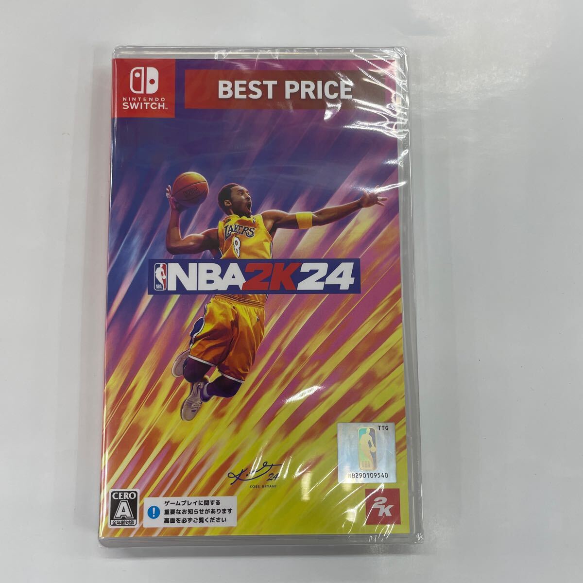 即決★新品未開封 シュリンク付★任天堂　スイッチ　ソフト　『NBA 2K24』 BEST PRICE-Switch