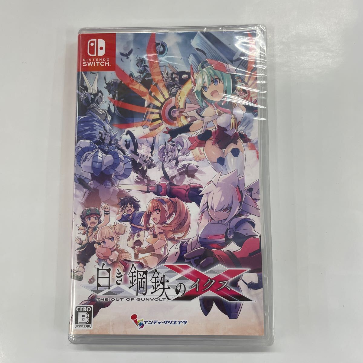 即決★ シュリンク付★白き鋼鉄のX(イクス) THE OUT OF GUNVOLT - Switch (【永久同梱】“電子の謡精RoRo"ヴォーカルCD(8cmCD 2枚組)