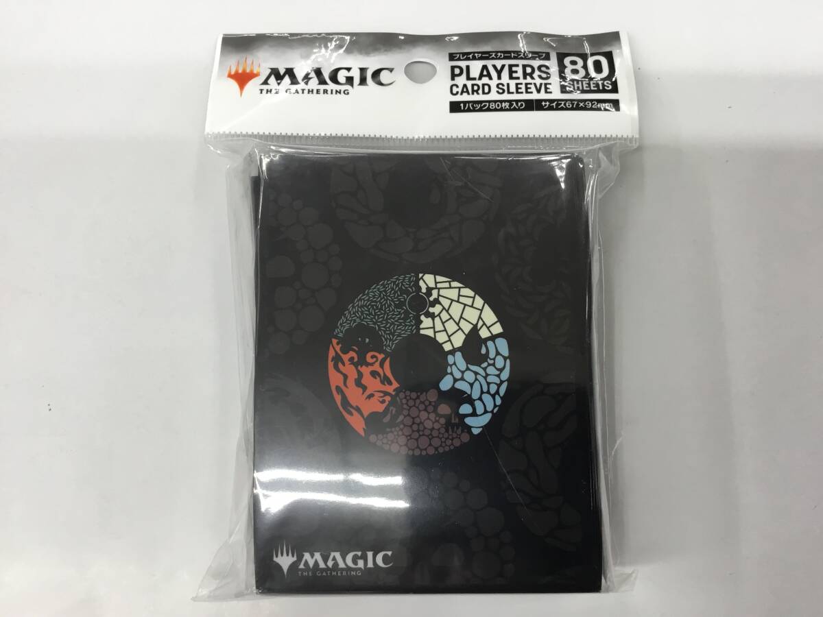 26 即決★新品未開封★保管品★ マジック：ザ・ギャザリング プレイヤーズカードスリーブ MANA- MINIMALIST マナ(パターン) MTGS-297