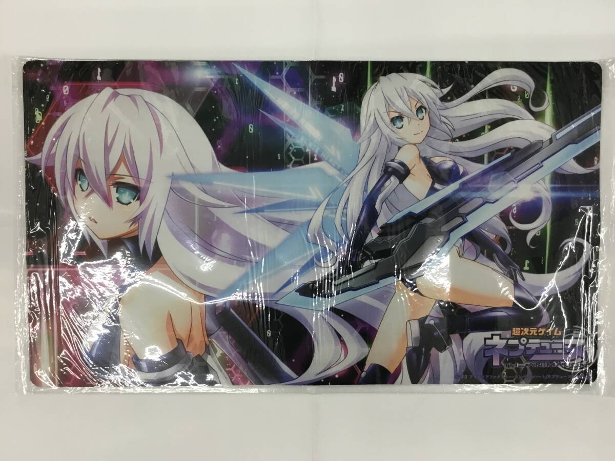 新品未開封★保管品★プレイマット 超次元ゲイム ネプテューヌ ブラックハート